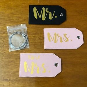 Mr., Mrs., & More Mrs. Luggage Tags